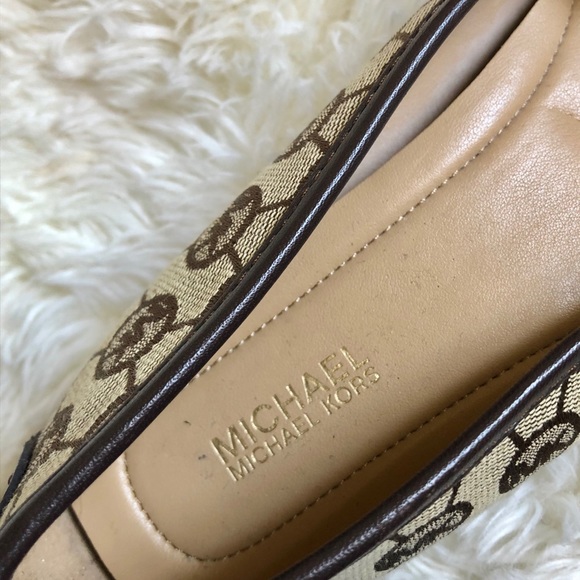Michael Kors Hamilton Monogram Jacquard Loafers - Picture 6 of 7